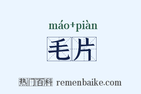 毛片是什么意思的图片